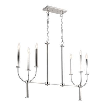 Linear Chandelier 6Lt by Kichler Lighting
