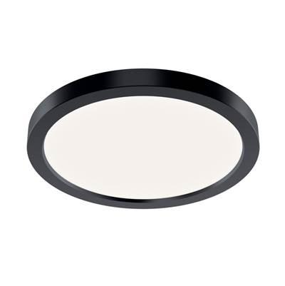 Ara 9 in. Flush Mount 3000K,BK by Kichler Lighting