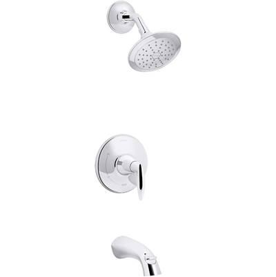 Alteo Rite-Temp bath and shower trim with lever handle and 1.75 gpm showerhead by Kohler