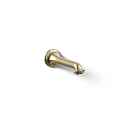 Artifacts Wall-mount bath spout with turned design by Kohler