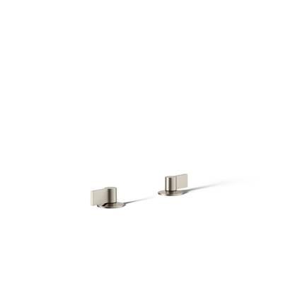 Components Deck-mount bath faucet handles with Lever design by Kohler