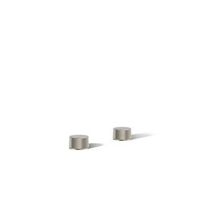 Components Deck-mount bath faucet handles with Oyl design