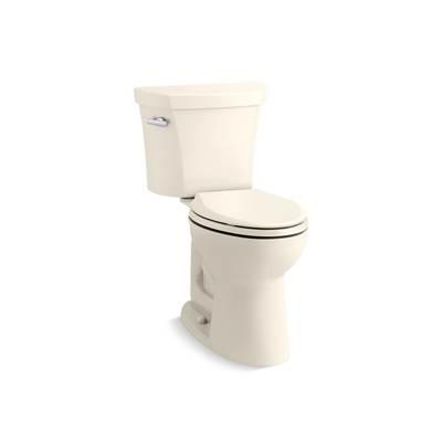 Highline Two-piece Elongated Toilet, 1.0 Gpf Biscuit by Kohler