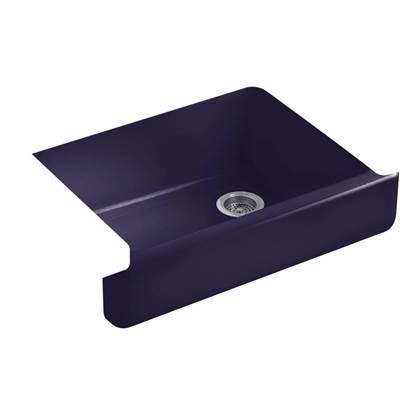 Whitehaven 29-1/2'' x 21-9/16'' x 9-5/8'' Undermount single-bowl farmhouse kitchen sink - Indigo Blue