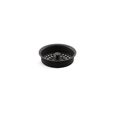 Duostrainer Sink strainer basket - Matte Black by Kohler