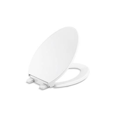 Border ReadyLatch Quiet-CloseE elongated toilet seat with antimicrobial agent