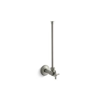 1/2'' NPT angle supply with stop with cross handle and annealed vertical tube by Kohler