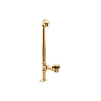 Artifacts 1-1/2'' pop-up bath drain for above- and through-the-floor freestanding bath installations by Kohler
