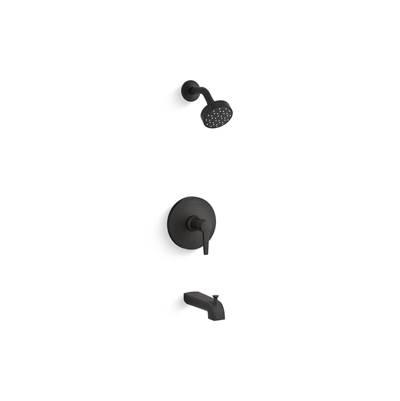Kohler Pitch Rite-temp Bath and Shower Trim Kit, 1.75 Gpm - Matte Black by Kohler