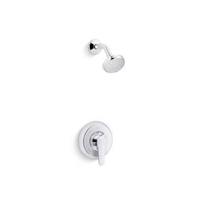 Kohler July Valve Trim Kit | Rite-Temp Pressure Balancing | Single Lever Handle | 1.75 GPM Showerhead - Polished Chrome