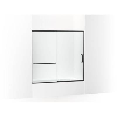 Kohler Elate Sliding Bath Door, 56-3/4'' H X 56-1/4 - 59-5/8'' W with Heavy 5/16'' Thick Crystal... by Kohler