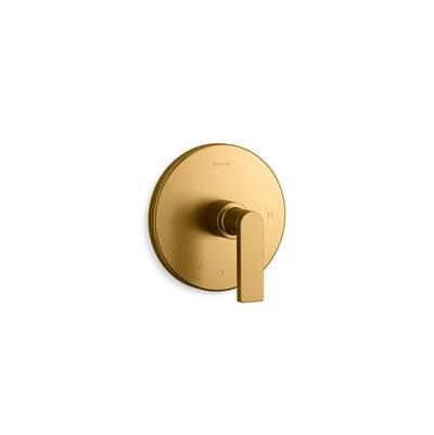 Composed MasterShower temperature control valve trim with lever handle by Kohler