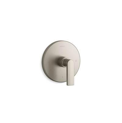 Composed MasterShower temperature control valve trim with lever handle by Kohler