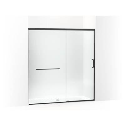 Elate Sliding shower door, 75-1/2'' H x 68-1/4 - 71-5/8'' W, with heavy 5/16'' thick Crystal Clear glass by Kohler