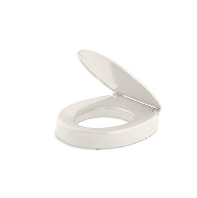 Hyten Elevated Quiet-CloseE round-front toilet seat
