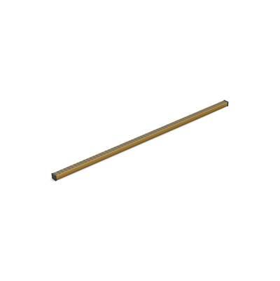 1-1/4'' x 48'' linear drain grate with lattice pattern