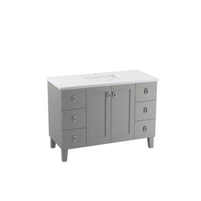 Poplin 48'' bathroom vanity cabinet