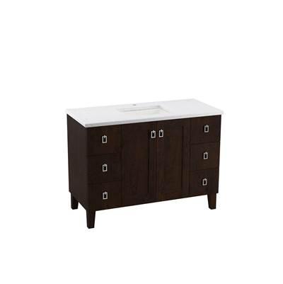 Poplin 48'' bathroom vanity cabinet
