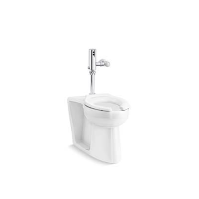 Kohler Modflex Adjust-a-bowl Antimicrobial Toilet with Mach Tripoint Touchless DC 1.28 Gpf... by Kohler