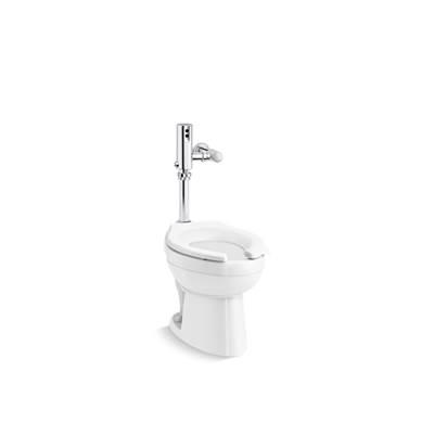 Kohler Wellcomme Ultra Commercial Antimicrobial Toilet | 1.28 GPF | Touchless | Elongated Bowl - Not Applicable
