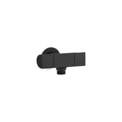 Exhale Wall-mount handshower holder with supply elbow and volume control by Kohler