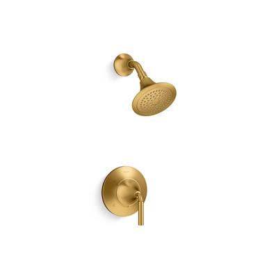 ToneE Rite-Temp shower trim kit, 2.5 gpm - Vibrant Brushed Moderne Brass by Kohler