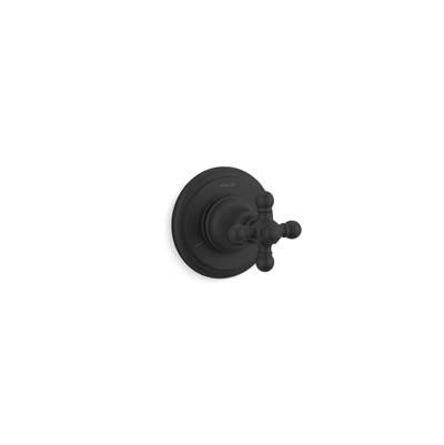 Artifacts MasterShower transfer valve trim with cross handle by Kohler
