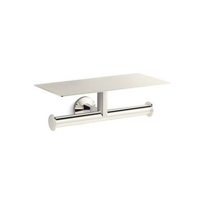 Components Covered double toilet paper holder by Kohler