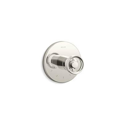 Components MasterShower temperature control valve trim with Industrial handle by Kohler
