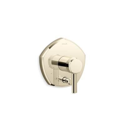 Kohler Occasion Rite-temp Valve Trim with Push-button Diverter and Lever Handle - Vibrant French... by Kohler