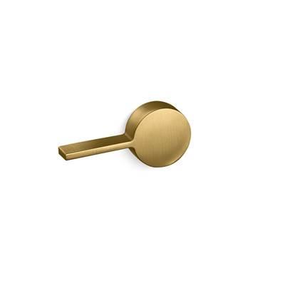 Kohler Kelston Left-hand Trip Lever - Vibrant Brushed Moderne Brass by Kohler