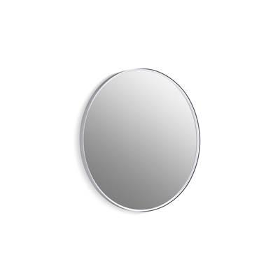 Essential 32'' round framed mirror