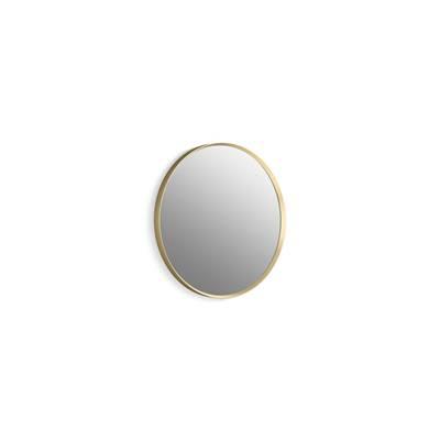 Essential 22'' round framed mirror