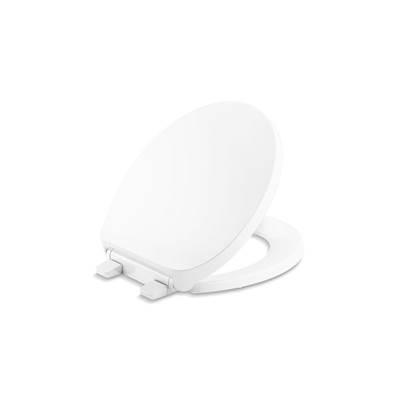 DriftE Tab ReadyLatch Quiet-CloseE round-front toilet seat