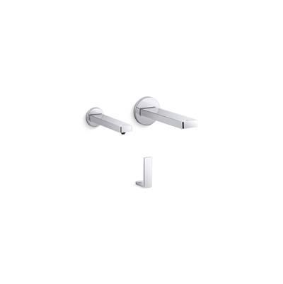 Composed Touchless lavatory faucet and soap dispenser with Kinesis sensor technology, AC-powered, 0.5 gpm