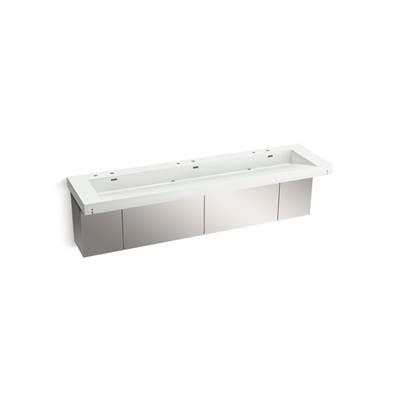 ConstellationE 90'' wall-mount trough lavatory system