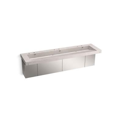ConstellationE 90'' wall-mount trough lavatory system
