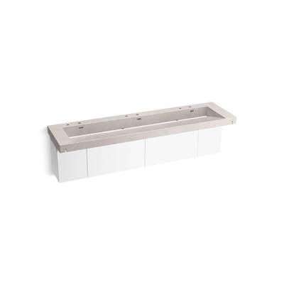 ConstellationE 90'' wall-mount trough lavatory system by Kohler