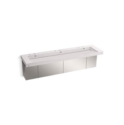 ConstellationE 90'' wall-mount trough lavatory system by Kohler