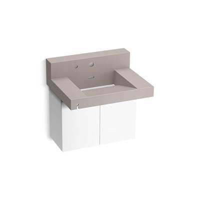 ConstellationE 30'' wall-mount lavatory system with backsplash by Kohler