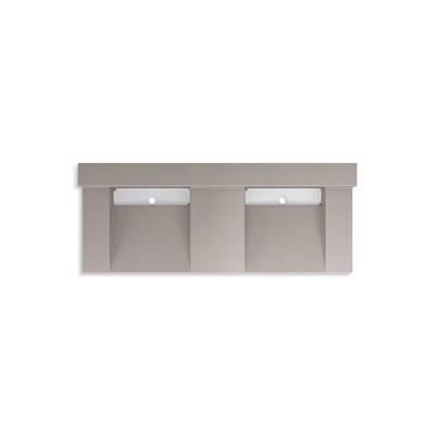 ConstellationE 60'' wall-mount basin lavatory system with backsplash by Kohler