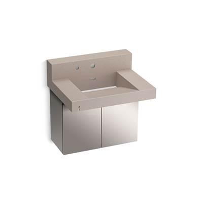 ConstellationE 30'' wall-mount lavatory system with backsplash by Kohler