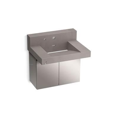 ConstellationE 30'' wall-mount lavatory system with backsplash by Kohler