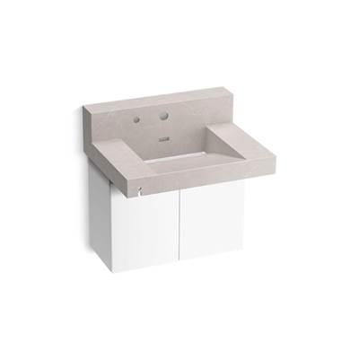 ConstellationE 30'' wall-mount lavatory system with backsplash by Kohler