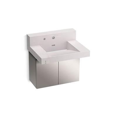 ConstellationE 30'' wall-mount lavatory system with backsplash by Kohler