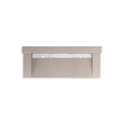 ConstellationE 60'' wall-mount trough lavatory system with backsplash by Kohler