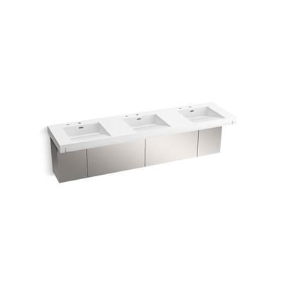 ConstellationE 90'' wall-mount basin lavatory system by Kohler