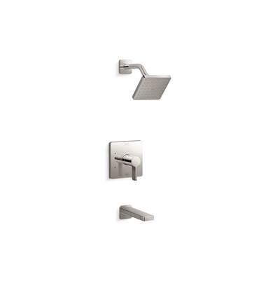 Kohler Parallel Rite-temp Bath and Shower Trim Kit, 1.75 Gpm - Vibrant Polished Nickel by Kohler