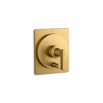 CastiaE by Studio McGee Rite-Temp valve trim with push-button diverter by Kohler