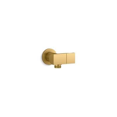 Exhale Wall-mount handshower holder with supply elbow and check valve by Kohler